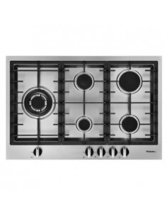 Plaque de Cuisson FOCUS QUADRA 75 5 Feux 75 Cm - Inox