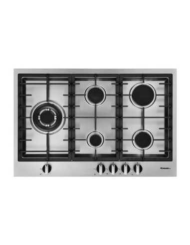 Plaque de Cuisson FOCUS QUADRA 75 5 Feux 75 Cm - Inox