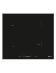 Plaque de Cuisson FOCUS TORNADO 4 Feux 60 Cm Noir