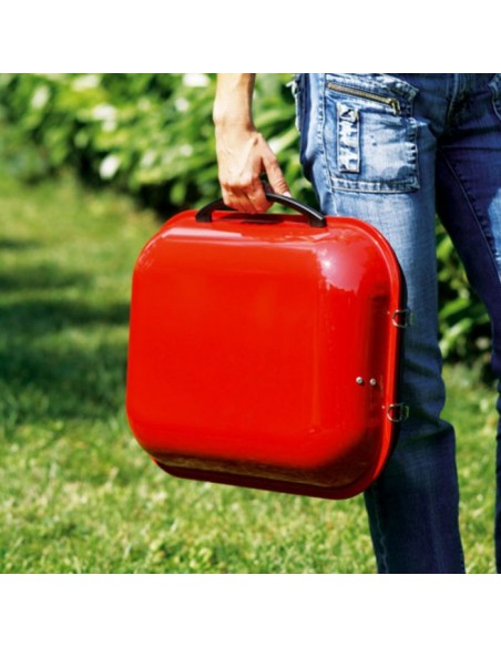 Barbecue à Charbon SOMAGIC Pic Nic - Rouge bas prix Barbecue à Charbon SOMAGIC Pic Nic - Rouge bas prix