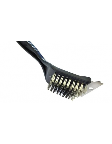 Brosse en Inox 2 Fonctions SOMAGIC 21 x 7,2 cm Avec Manche