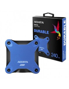 Disque Dur Externe ADATA SD600Q 240Go SSD USB 3.2 - Bleu