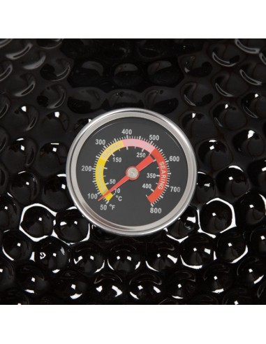 Barbecue Céramique Kamado LIVOO - Noir