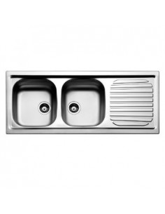 Évier Firenze 2 Bac FOCUS FH 1162 - Inox
