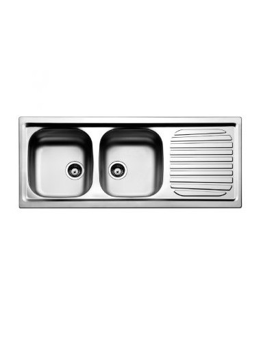 Évier Firenze 2 Bac FOCUS FH 1162 - Inox