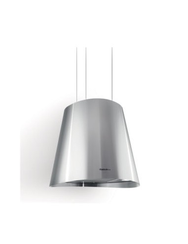 Hotte Centrale Lustre FOCUS LAGO 50 CM - Inox