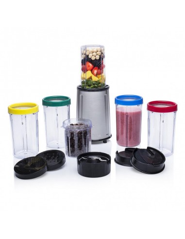 Blender Kit Complet de 17 Pièces TRISTAR BL-4445 - Inox