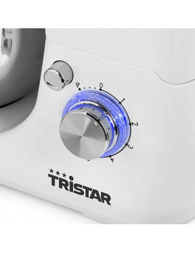 Robot Pétrin TRISTAR MX-4817 1200W 5 Litres - Blanc Robot Pétrin TRISTAR MX-4817 1200W 5 Litres - Blanc
