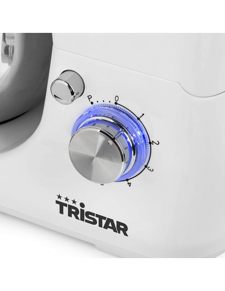 Robot Pétrin TRISTAR MX-4817 1200W 5 Litres - Blanc Robot Pétrin TRISTAR MX-4817 1200W 5 Litres - Blanc