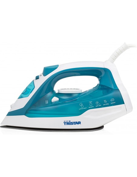Fer à Repasser TRISTAR ST-8320 2600W - Blanc&Bleu Fer à Repasser TRISTAR ST-8320 2600W - Blanc&Bleu