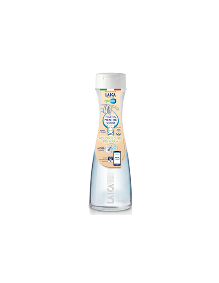 Bouteille Filtrante en Verre LAICA B31AA 1.1 l + 1 Filtre