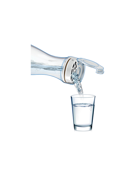 Bouteille Filtrante en Verre LAICA B31AA 1.1 l + 1 Filtre