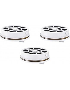 Boîte de 3 Filtres à Charbon LAICA FD03A Pour Bouteille de Filtration Instantanée