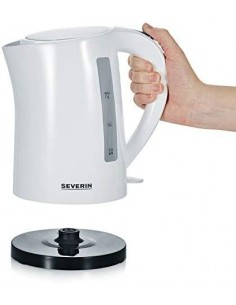 Bouilloire Pratique SEVERIN WK3494 1,5L, 2 200W - Blanc