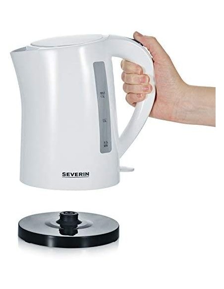 Bouilloire Pratique SEVERIN WK3494 1,5L, 2 200W - Blanc Bouilloire Pratique SEVERIN WK3494 1,5L, 2 200W - Blanc