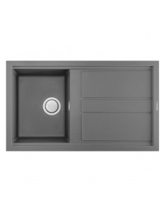 evier graniteck focus smart 86g gris tunisie