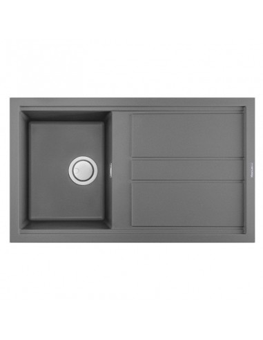 evier graniteck focus smart 86g gris tunisie