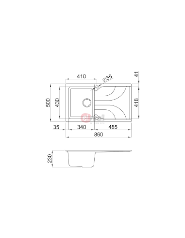 evier f 86a prix tunisie