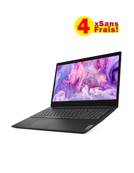 PC Portable LENOVO IdeaPad 3 15IGL05 N4020 4Go 1To - Noir (81WQ00GRFG)