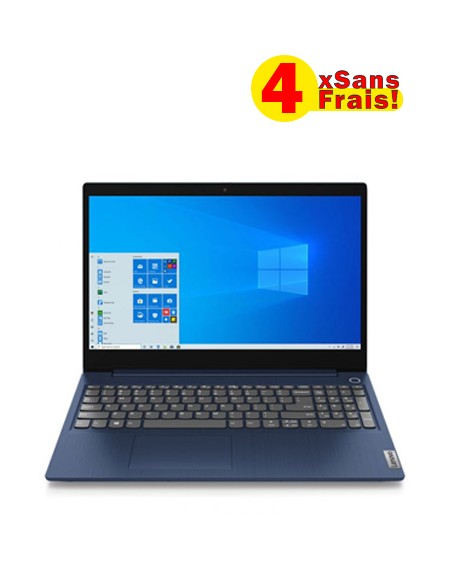 Pc Portable LENOVO IDEAPAD 3 15IGL05 N4020 4GO 1TO – Bleu (81WQ00GUFG)