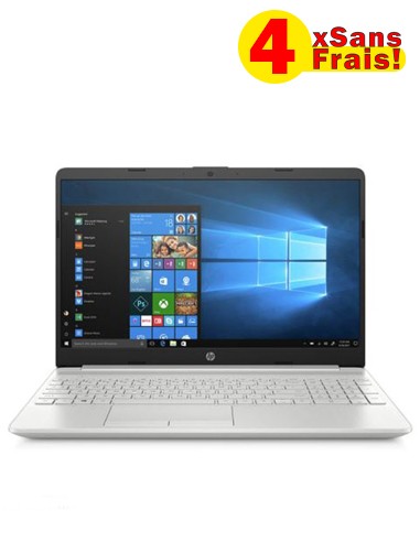 Pc Portable HP 15-dw1002nk Celeron® N4020 4Go 1To - Silver (27Z74EA)