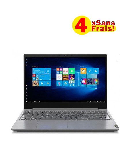 LENOVO V15 IGL Dual Core 4Go - Windows10 Pro - Gris (82C30009FE-Win10P) LENOVO V15 IGL Dual Core 4Go - Windows10 Pro - Gris (82C30009FE-Win10P)