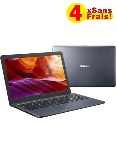 PC Portable ASUS X543UA i3 7è Gén 8Go 1To Gris (X543UA-GQ3392T-8)