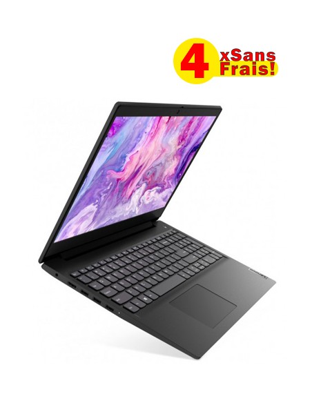 Pc Portable LENOVO Ideapad L3 I3 10Gén 4Go 1To Noir (81WE01AXFE) prix tunisie Pc Portable LENOVO Ideapad L3 I3 10Gén 4Go 1To Noir (81WE01AXFE) prix tunisie