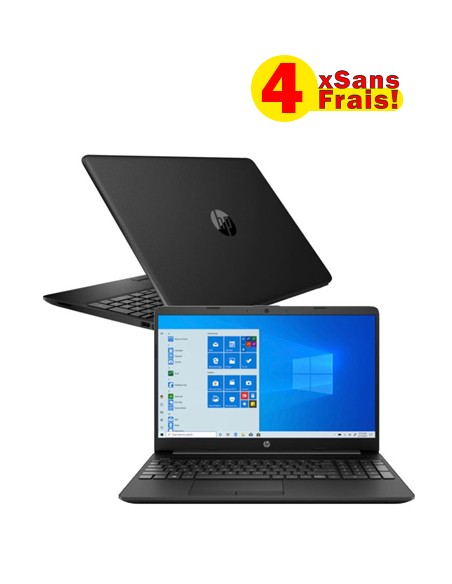 HP 15-dw3020nk i3 - 11 Gén - 4Go - SSD 256Go Noir (2R0N3EA) HP 15-dw3020nk i3 - 11 Gén - 4Go - SSD 256Go Noir (2R0N3EA)