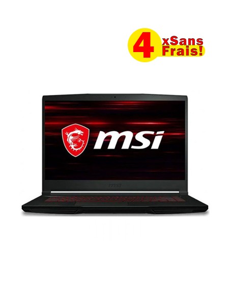 Gamer MSI GF63 Thin i5 11è Gén 8Go 512Go SSD (GF63THIN11SC- 613XFR) Gamer MSI GF63 Thin i5 11è Gén 8Go 512Go SSD (GF63THIN11SC- 613XFR)