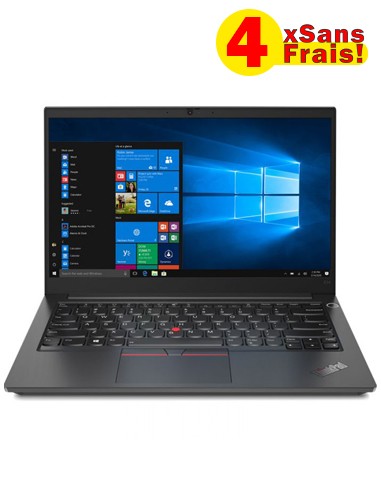 Pc Portable LENOVO ThinkPad E14 Gén 2 i5 11è Gén 8Go 512Go SSD - Noir