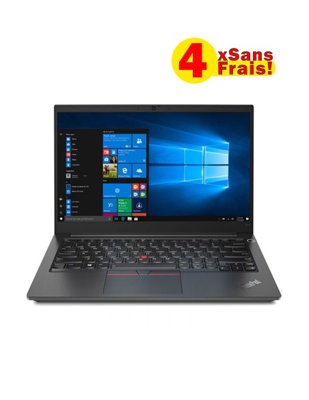 Pc Portable LENOVO ThinkPad E14 Gén 2 i5 11è Gén 16Go 512Go SSD - Noir