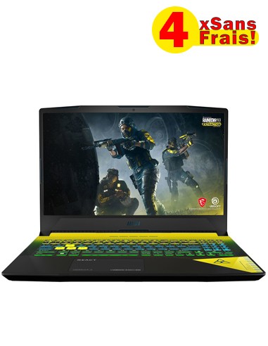 Pc Portable Gamer MSI Crosshair 15 B12U i7 12é Gen RTX 3060 6G 16 Go