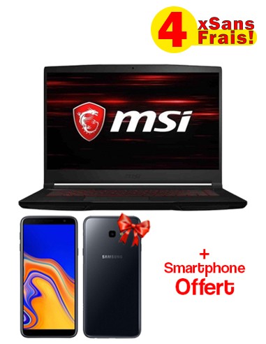 Pc Gamer MSI GF63THIN 10SC-666 XFR -I7 prix Tunisie
