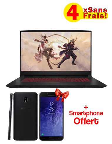 MSI GF7611UC KATANA i7 11è Gén 16Go 512Go SSD+ smartphone samsung J4 Gratuit