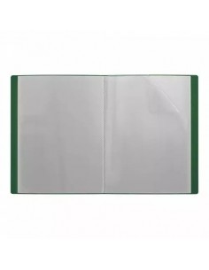 ErichKrause Book Display 20 Pocket Top Loaded Polypropolene A4 Green, Matt Classic 2