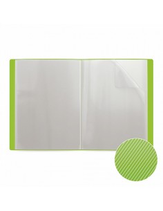 Carnet de présentation ErichKrause® Diagonal Neon - 20 pochettes - A4 - couleurs assorties (4 pièces par sachet) 2