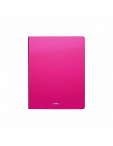 Carnet de présentation ErichKrause® Diagonal Neon - 20 pochettes - A4 - couleurs assorties (4 pièces par sachet)