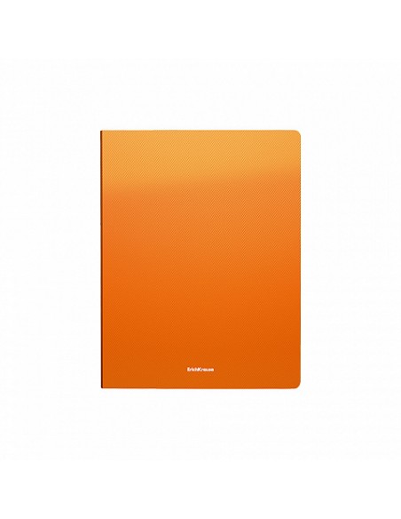 Protège-Documents ErichKrause® Diagonal Neon - 20 pochettes - A4 - couleurs assorties (4 pièces par sachet)