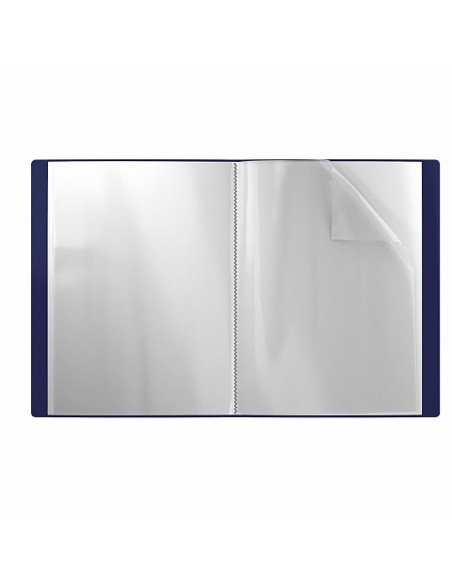 Livre de présentation ErichKrause® MEGAPOLIS, 40 pochettes, A4, bleu (4 pièces dans un sachet)