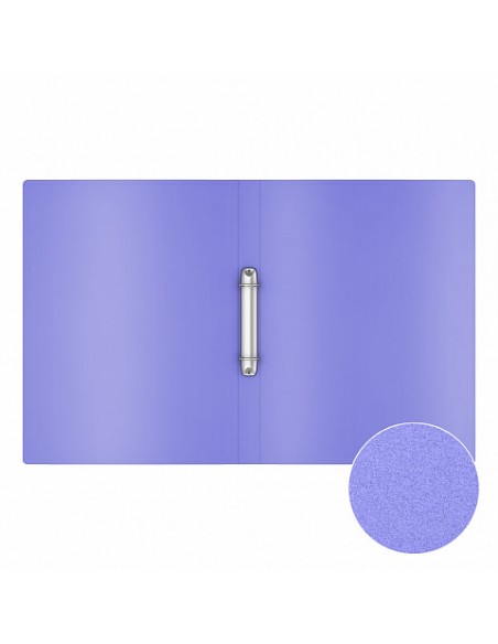 Classeur à anneaux ErichKrause® Matt Pastel avec 2 anneaux - 24mm - A4 - couleurs assorties