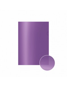 Etui transparent ErichKrause® Glossy Vivid - A4 - semi-transparent - couleurs assorties 2