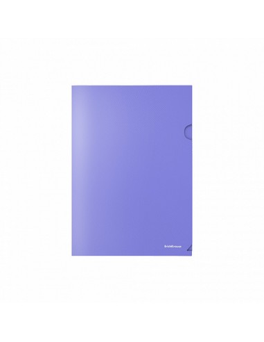 Etui transparent ErichKrause® Diagonal Pastel - A4 -opaque - couleurs assorties