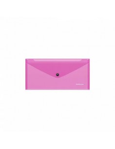 Enveloppe plastique à bouton A4, transparente, assortiment 4 couleurs 2