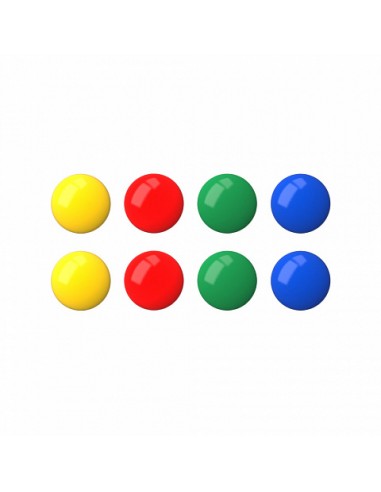 Aimants ErichKrause®, 3 cm (8 pcs)