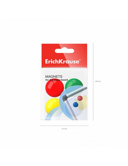 Aimants ErichKrause®, 3 cm (8 pcs)