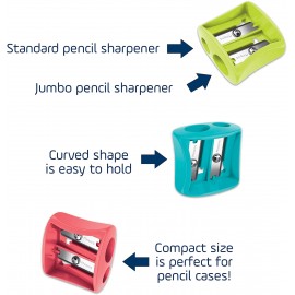 Taille Crayon MAPED Vivo - 2 Trous (062511) Taille Crayon MAPED Vivo - 2 Trous (062511)