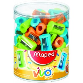 Taille Crayon MAPED Plast Vivo - 1 Trou (506300) Taille Crayon MAPED Plast Vivo - 1 Trou (506300)