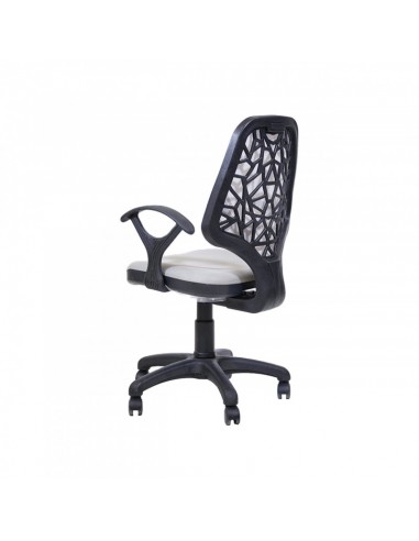 Chaise Secrétaire Petek Avec Accoudoirs Gris prix tunisie Chaise Secrétaire Petek Avec Accoudoirs Gris prix tunisie