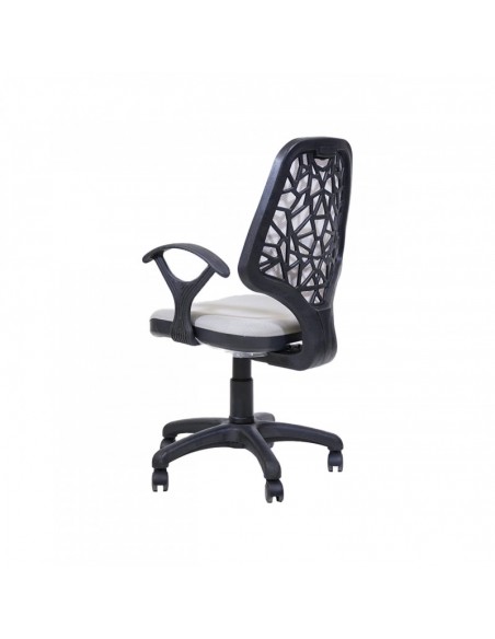 Chaise Secrétaire Petek Avec Accoudoirs Gris prix tunisie Chaise Secrétaire Petek Avec Accoudoirs Gris prix tunisie